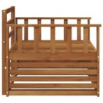 vidaXL 2 Pièce Canapé d’extérieur Naturel