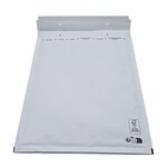 Lot de 100 pochettes ( enveloppes ) à bulles k/10 : 340 x 470 mm en kraft blanc
