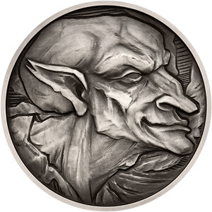 Monnaie GOBLIN Mythological Figures 1 Oz Argent 2$ Niue 2026
