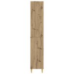 vidaXL Ensemble de Meubles 2 Pièces 33 x 34 5 x 90 cm Bois d'ingénierie