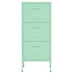 vidaXL Armoire de rangement Vert menthe 42 5x35x101 5 cm Acier