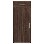 vidaXL Buffet chêne marron 40x42 5x93 cm bois d'ingénierie