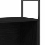 vidaXL Étagère Chêne noir 80 x 30 x 78.5 cm Bois d'ingénierie