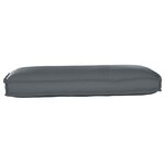 vidaXL Coussin Anthracite 120 x 50 x 12 cm Tissu Oxford