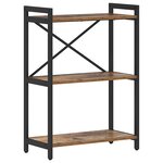 vidaXL Bibliothèque Bois ancien 60 x 30 x 83 cm Bois d'ingénierie
