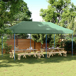 vidaXL Tente de fête Vert 292 x 580 x 315 cm Tissu Oxford