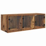 vidaXL Meuble mural Bois Ancien 102 x 37 x 35 cm Bois d'ingénierie