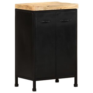 vidaXL Buffet 47x35x76 cm Bois de manguier brut