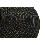 Pied de parasol rond base de lestage Ø 53 x 35 5 cm résine imitation rotin poids net 25 Kg noir bronze