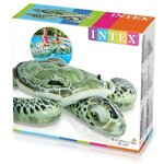 INTEX Bouée gonflable Tortue de Mer a Chevaucher - Jeux de Piscine