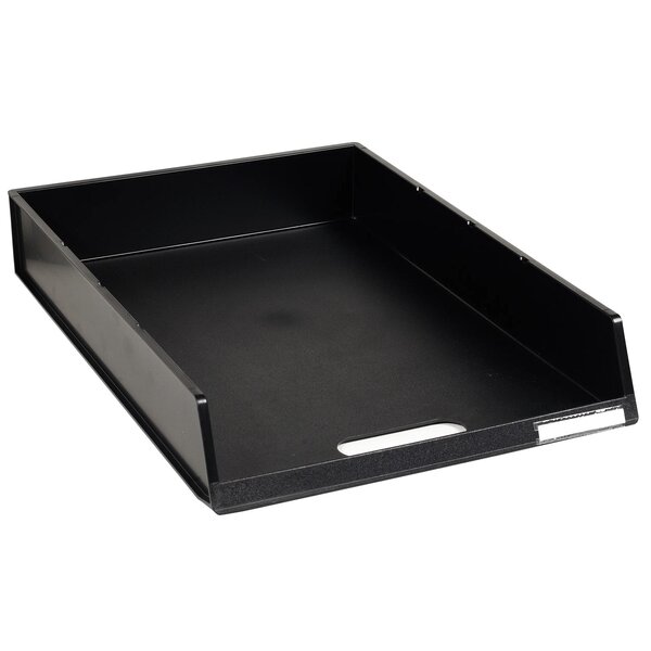 Corbeille À Courrier C4 + Office - Noir - Exacompta
