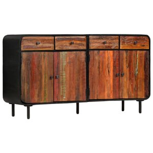 vidaXL Buffet Bois de récupération solide 140x35x76 cm