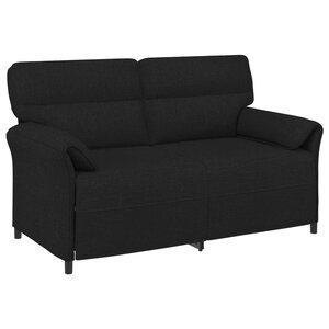 vidaXL Canapé 100 polyester cadre en métal MDF Contreplaqué