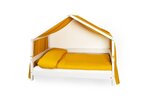 YappyMuslin - Rideaux pour lit YappyHytte 75x360 cm - Moutarde