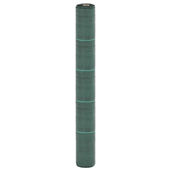 vidaXL Membrane anti-mauvaises herbes vert 1x50 m PP