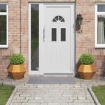 vidaXL Jardinière 2 Pièces Rouillé 50 x 50 x 40 cm