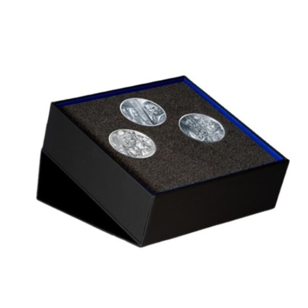 Le Seigneur des Anneaux Coffret complet - lot de 3 monnaies 10€ Argent
