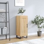 vidaXL Buffet Chêne sonoma 34 5x34x90 cm Bois d'ingénierie