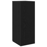 vidaXL Armoire de rangement Noir 40x45x103 5 cm Bois d'ingénierie