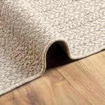 vidaXL Tapis ZIZUR crème 140x200 cm aspect de jute intérieur extérieur