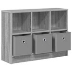 vidaXL Buffet Gris Sonoma 73 5 x 22 5 x 53 5 cm