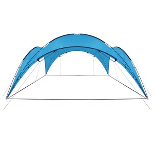 vidaXL Arceau de tente de réception 450x450x265 cm Bleu clair