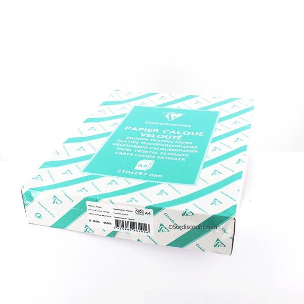 Papier calque 21x29.7 500f 90gr 96505c