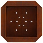 vidaXL Bol de feu sans fumée Rouillé 58 x 58 x 51 cm Acier patiné