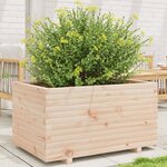 vidaXL Jardinière 90x60x49 5 cm bois de pin massif