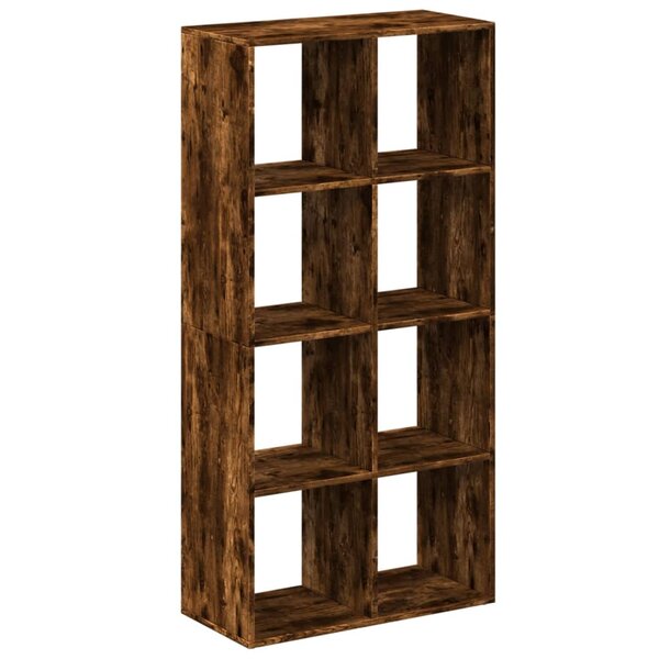 vidaXL Étagère séparatrice de pièce chêne fumé 69 5x29x137 5 cm