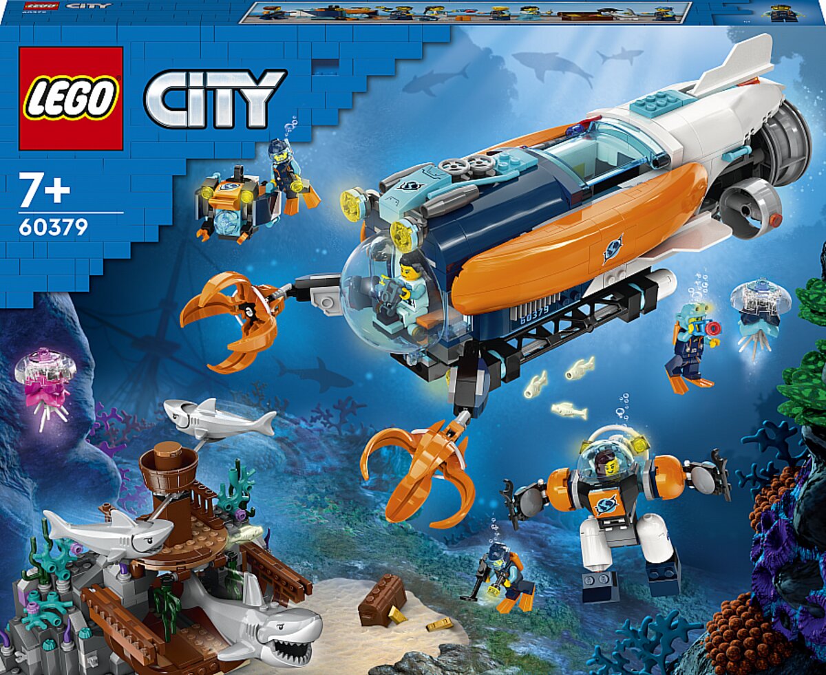 LEGO City 60379 Sous-Marin d'Exploration
