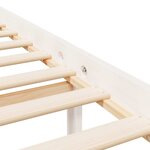 vidaXL Lit pour personne âgée sans matelas blanc 180x200 cm