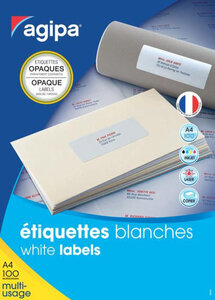 200 Étiquettes Multi-Usage Opaque 199.6X143.5