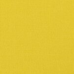 vidaXL Canapé 2 places avec oreillers jaune clair 140 cm tissu