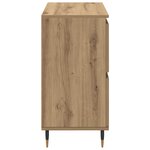 vidaXL Armoire de rangement 2 Pièces Chêne artisanal 60 x 35 x 70 cm