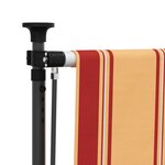 vidaXL Store Roulant Extérieur Multicolore 200 x 270 cm