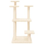 vidaXL Arbres à chat avec plates-formes crème 98 5 cm