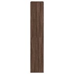 vidaXL Cloison de séparation chêne marron bois d'ingénierie