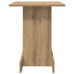 vidaXL Table d'appoint Chêne artisanal 44 5 x 45 x 55 cm
