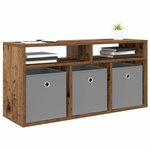vidaXL Basboard avec tiroir Bois ancien 87 x 27 5 x 43 cm