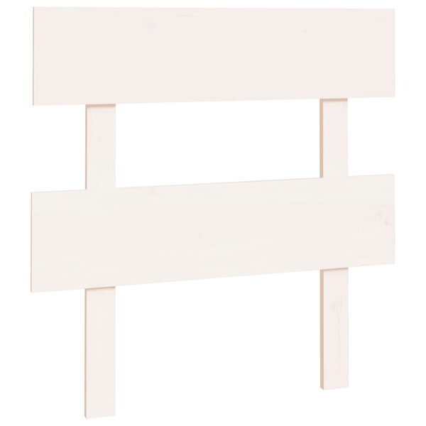 vidaXL Tête de lit Blanc 93 5x3x81 cm Bois massif de pin