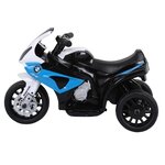 Moto electrique bmw s1000  25w pour enfant  3 roues  système audio et phares fonctionnels
