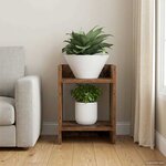 vidaXL Support de Plante Bois ancien 30 x 30 x 40 cm Bois d'ingénierie