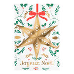 Carte De Vœux Noël Chic Etoile - Draeger paris