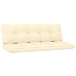 vidaXL Salon de jardin 3 Pièces avec coussins bois de pin imprégné