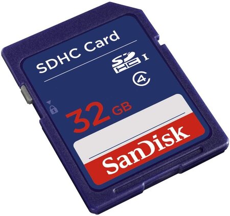 Carte mémoire Secure Digital (SD) Sandisk 32Go SDHC Class4