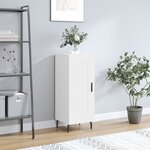 vidaXL Buffet blanc 34 5x34x90 cm bois d'ingénierie
