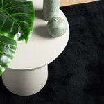 vidaXL Tapis OVIEDO à poils courts noir 200x280 cm