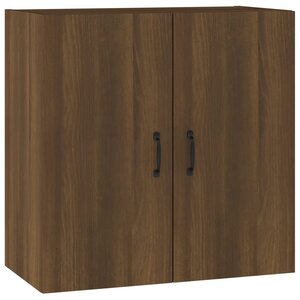 vidaXL Armoire murale Chêne marron 60x31x60 cm Bois d'ingénierie