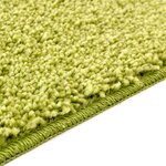vidaXL Ensemble de tapis de bain antidérapants 3 Pièces Vert PP
